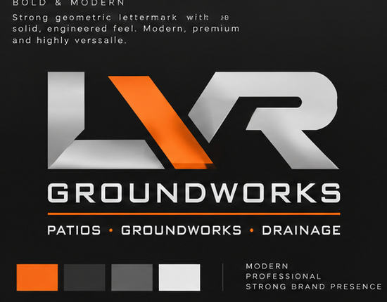 LVR Groundworks logo